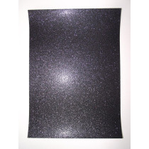 Papel A4 preto com glitter Artoz